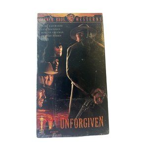 VHS - Unforgiven - Eastwood Hackman Freeman Harris NEW Sealed